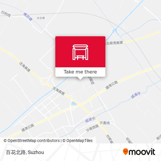 百花北路 map