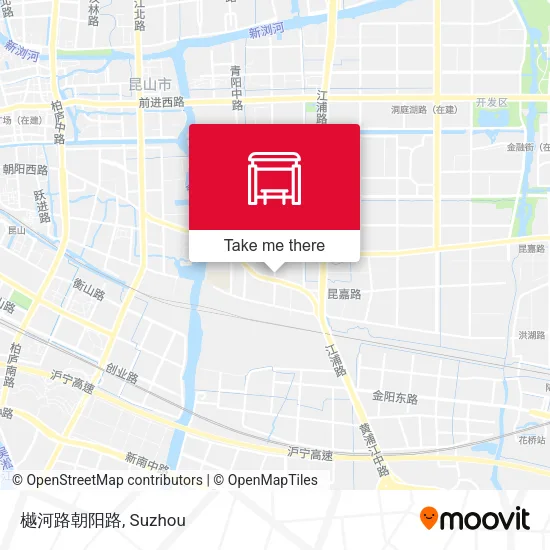 樾河路朝阳路 map