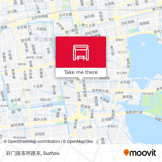 葑门路东环路东 map