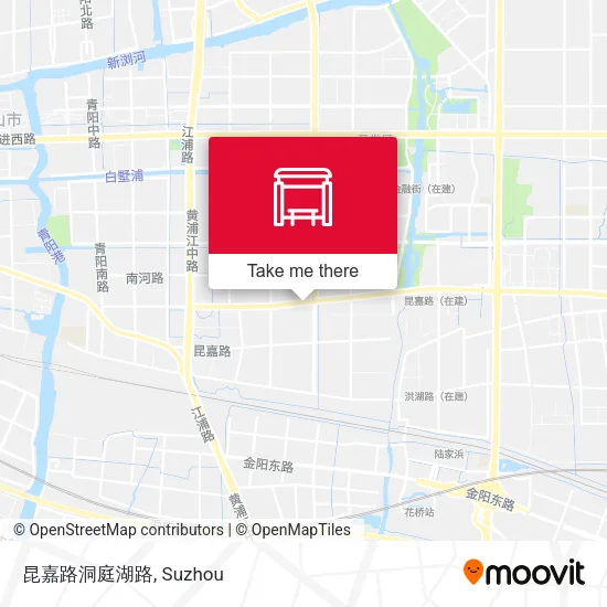 昆嘉路洞庭湖路 map