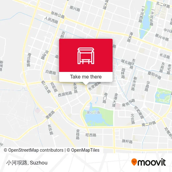 小河坝路 map