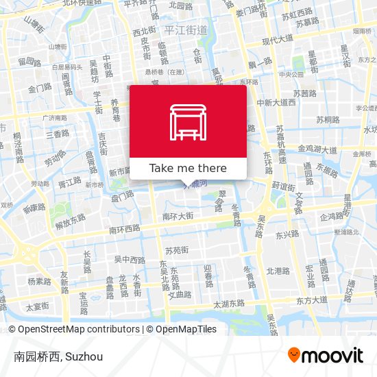 南园桥西 map