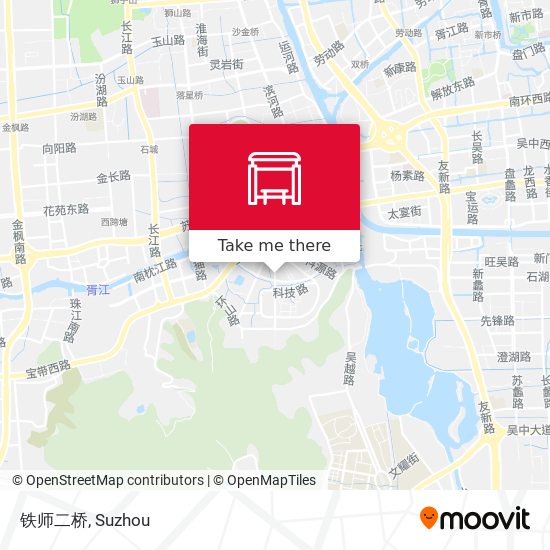 铁师二桥 map
