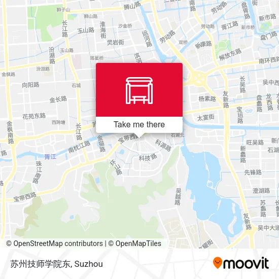 苏州技师学院东 map