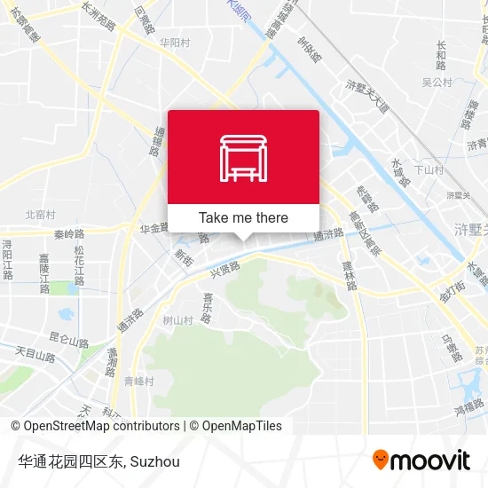 华通花园四区东 map