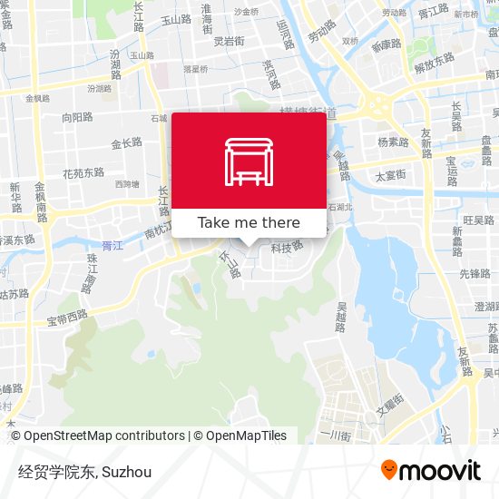 经贸学院东 map