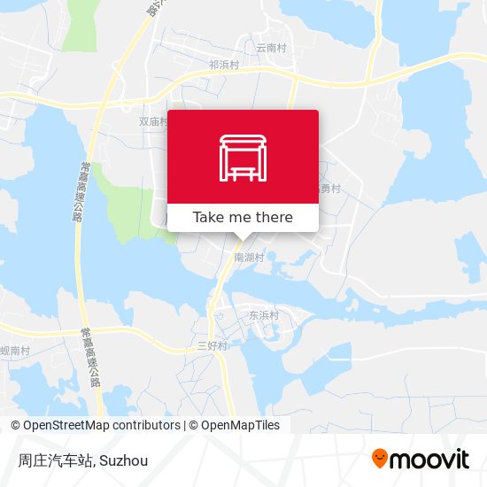 周庄汽车站 map