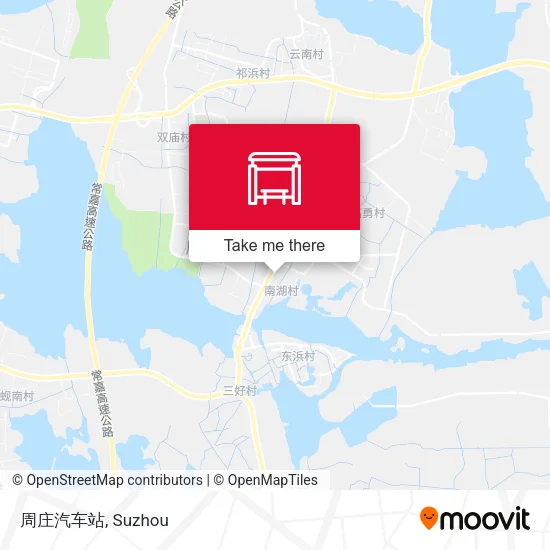 周庄汽车站 map