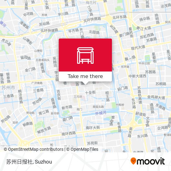 苏州日报社 map