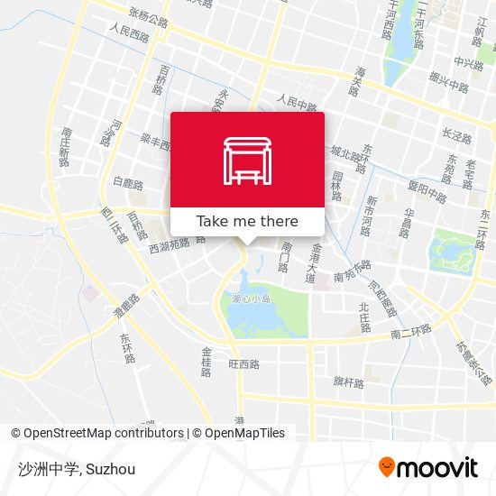 沙洲中学 map