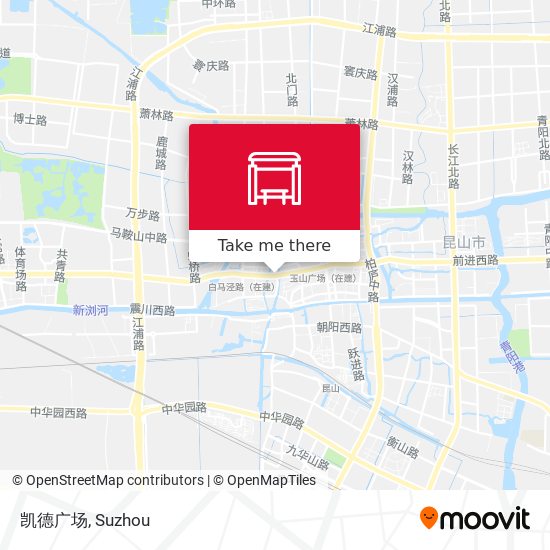 凯德广场 map