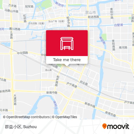 群益小区 map