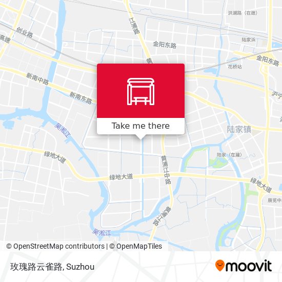 玫瑰路云雀路 map