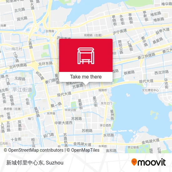 新城邻里中心东 map