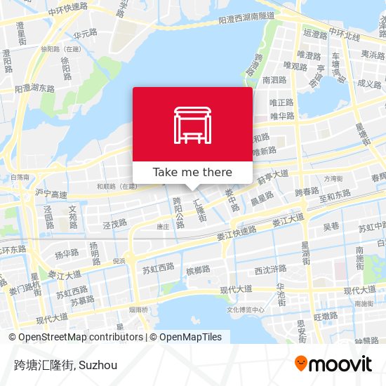 跨塘汇隆街 map