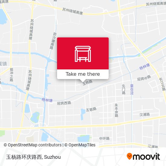 玉杨路环庆路西 map