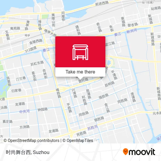 时尚舞台西 map