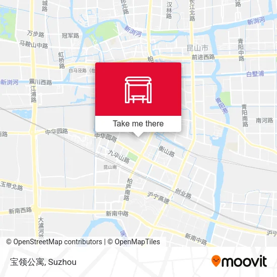 宝领公寓 map