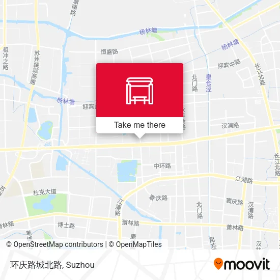 环庆路城北路 map