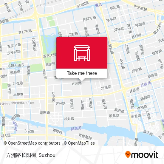 方洲路长阳街 map