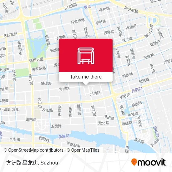 方洲路星龙街 map