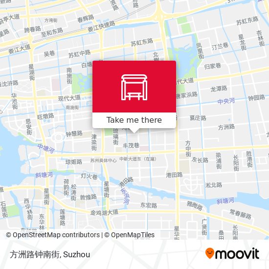 方洲路钟南街 map