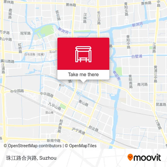 珠江路合兴路 map