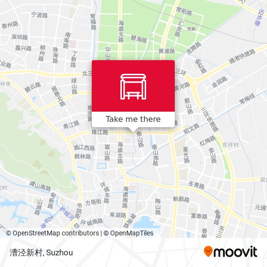 漕泾新村 map