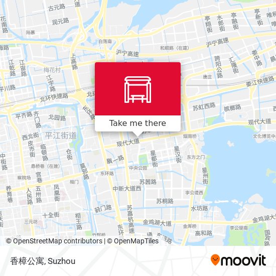香樟公寓 map