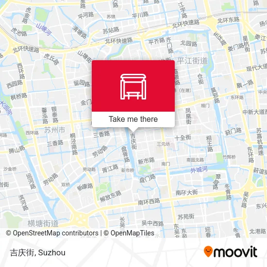 吉庆街 map