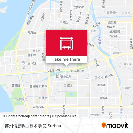 苏州信息职业技术学院 map