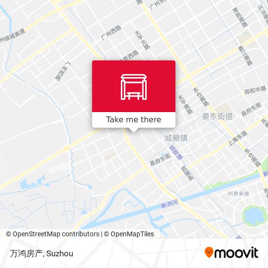 万鸿房产 map
