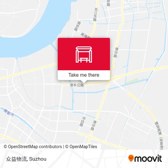 众益物流 map