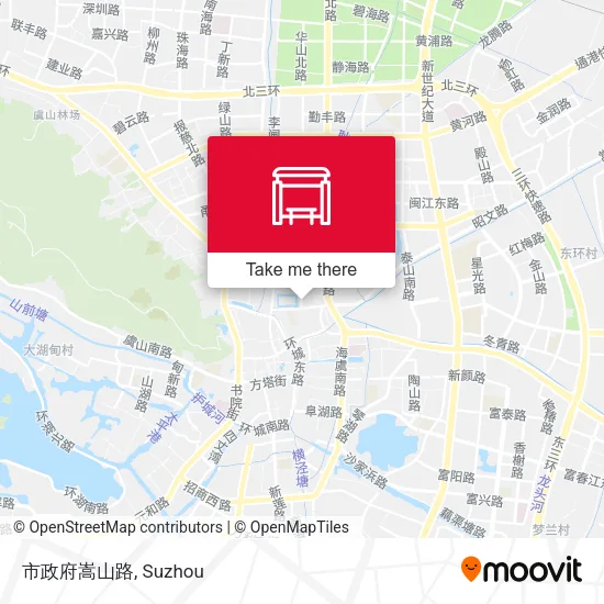 市政府嵩山路 map