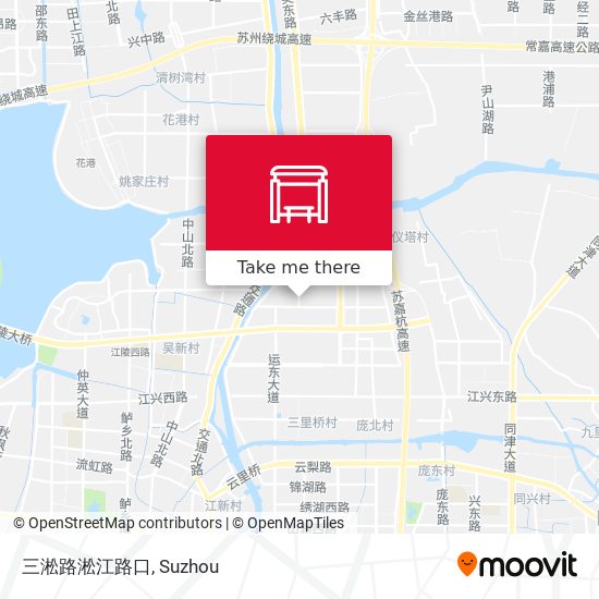 三淞路淞江路口 map