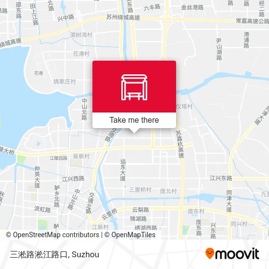三淞路淞江路口 map