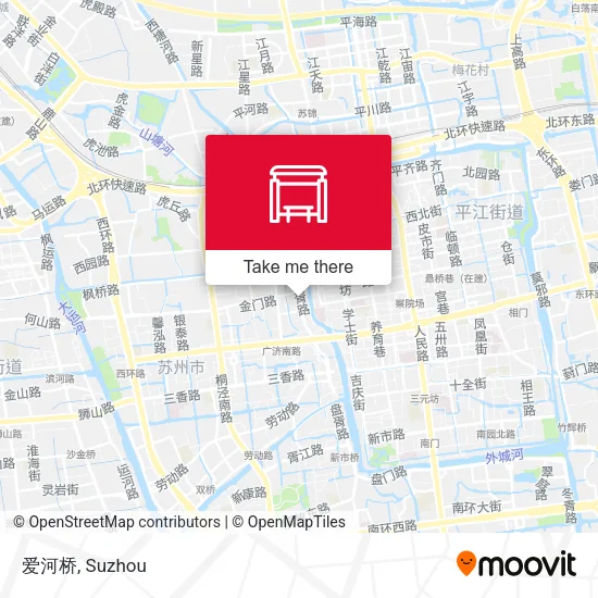 爱河桥 map