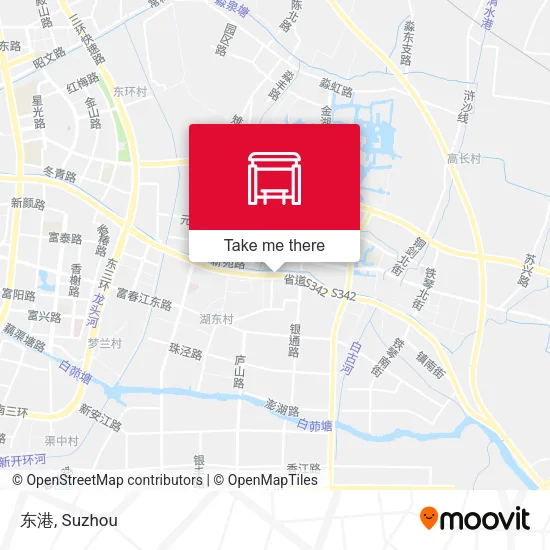 东港 map