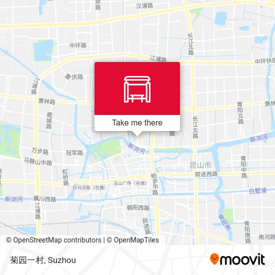 菊园一村 map