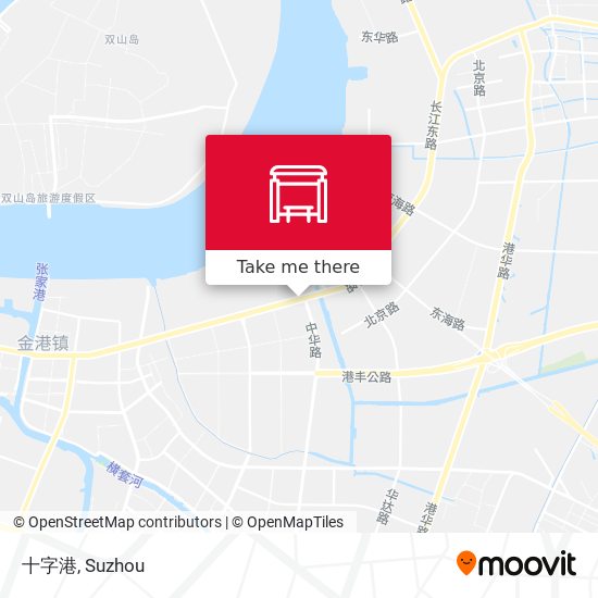 十字港 map