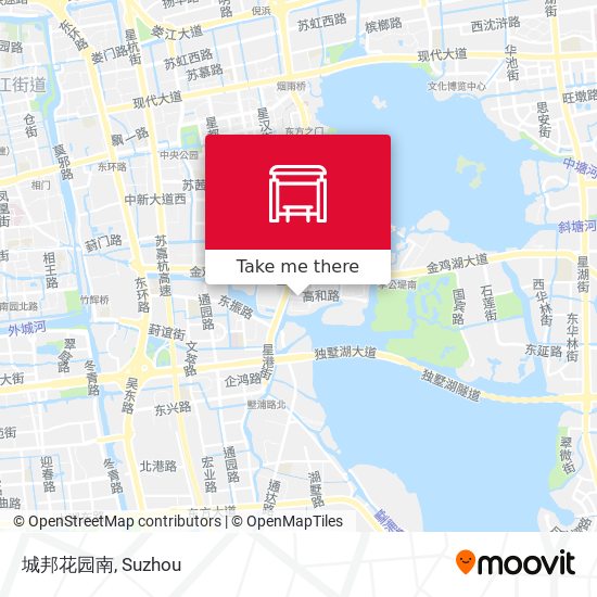 城邦花园南 map