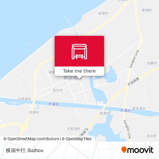 横扇中行 map