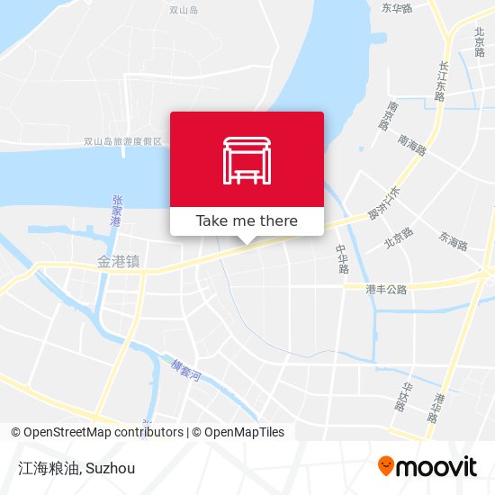 江海粮油 map