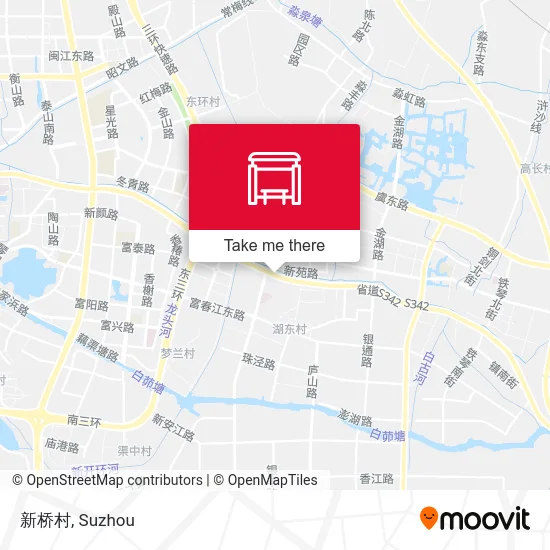 新桥村 map