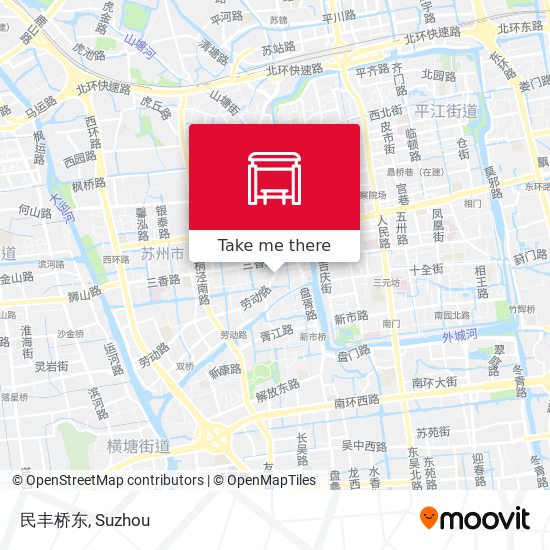 民丰桥东 map
