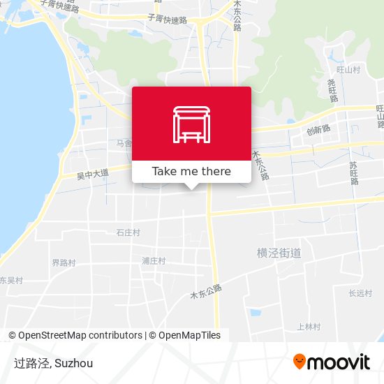 过路泾 map