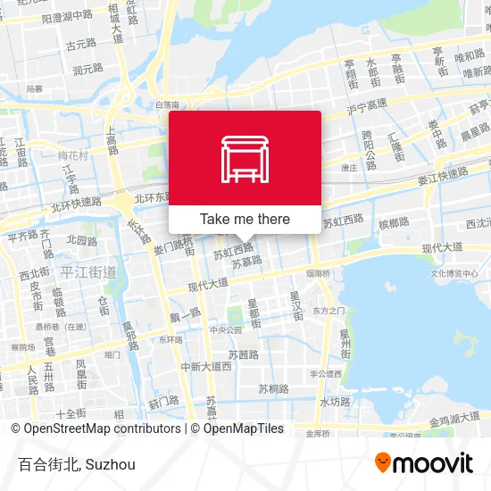 百合街北 map