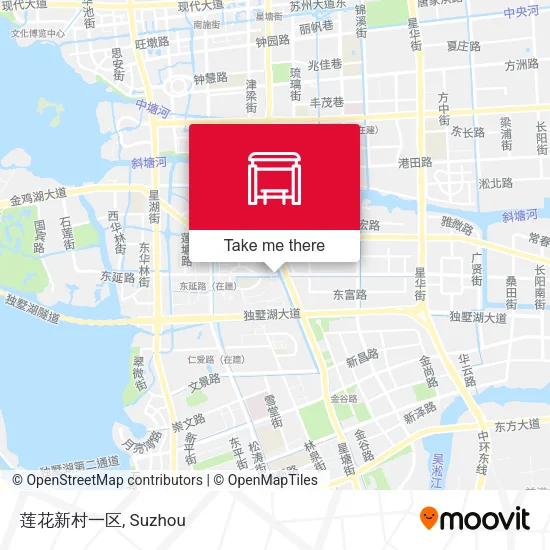 莲花新村一区 map