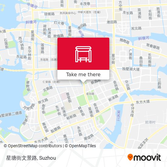 星塘街文景路 map