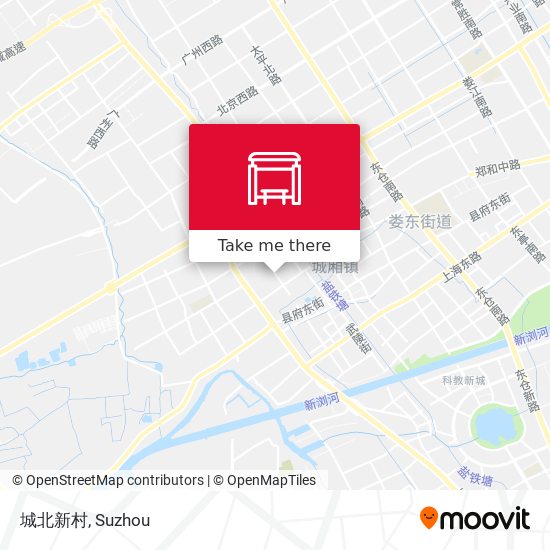 城北新村 map